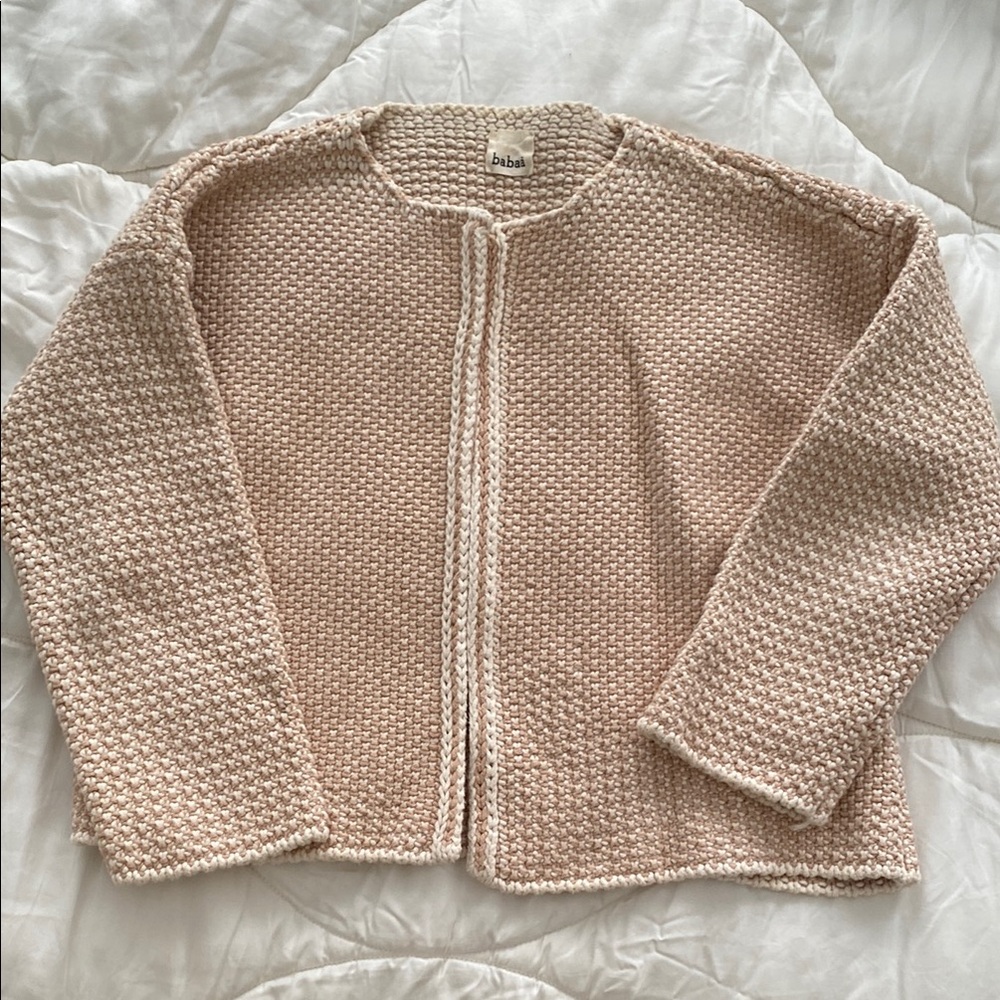 Babaa Cream cardigan no4